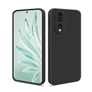 HSP Coque Pour Honor 70 5G Noir Silicone Protection Case Cover Bumper Sac - Zdjęcie 1 z 8