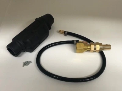 USAWELD EQUIVALENT TO WELDCRAFT USAWeld 26 Tig Torch Dinse Adapter Quick Disconnect Everlast Longevity Welders