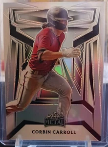 2023 Leaf Metal Baseball Corbin Carroll Silver 69/189 - Bild 1 von 2