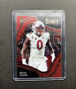 2022 Select Draft Picks Devin Lloyd Rookie RC Field Level Red Lazer Prizm #199🔥 - Picture 1 of 2