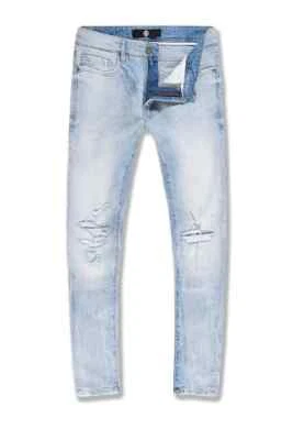 Nuevos pantalones de mezclilla para hombre Jordan Craig Sean - Attitude (azul hielo) talla 38x32 ¡Nuevos! Foto 1 de 2