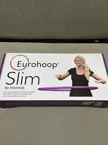 Eurohoop Slim 1.4kg weighted hoop plus insrtuctional DVD - Picture 1 of 7