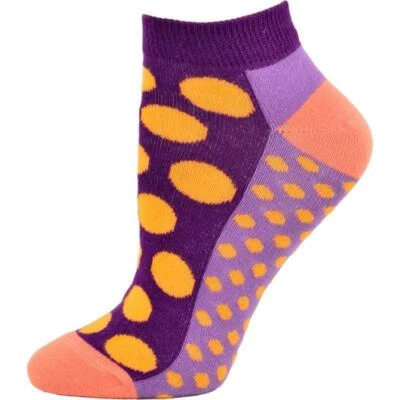 Low-Cut 2 Pair Pack Socks, Polka Dots Socks, Colorful  Ankle Socks - Image 1 of 4