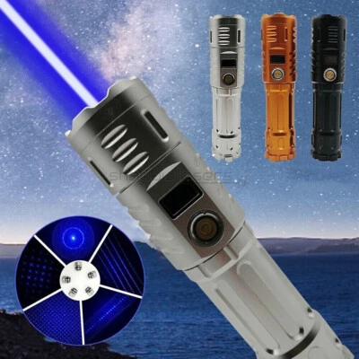 BH7 450nm Adjustable Focus Blue Laser Pointer Visible Laser Beam UK - Image 1 of 4