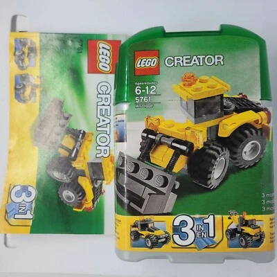 Lego Creator Mini Digger 5761 No Missing Pcs Case and Manual Included - Image 1 of 4