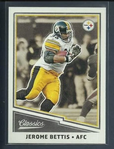 Tarjeta paralela brillante Jerome Bettis 2017 Panini Classics Pittsburgh Steelers Salón de la fama - Imagen 1 de 3