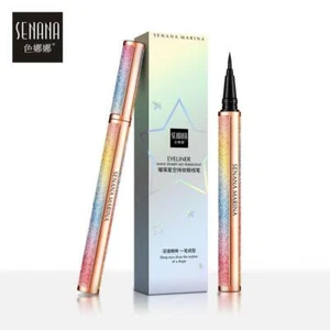 3 pack 4D Starry Sky Eyeliner Waterproof Liquid Black Long Lasting Quick Drying - Picture 1 of 7