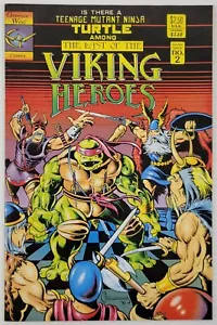 D) Teenage Mutant Ninja Turtles Last of the Viking Heroes #2 1990 Genesis Comics - Bild 1 von 4