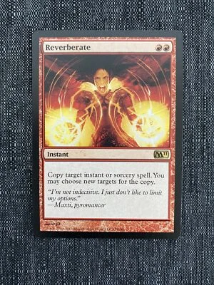 MTG Rare Reverberate x 1 NM - Magic 2011 Magic The Gathering - Image 1 of 2