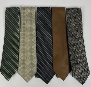 Lot of 5 Perry Ellis Portfolio Neck Ties - Picture 1 of 5