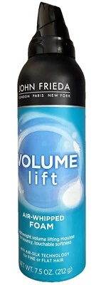 John Frieda Volume Lift Air Whipped Foam – Lightweight Mousse 7.5 Oz MISSING CAP - Image 1 of 2