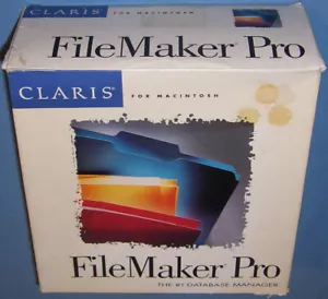 1993 Claris FileMaker Pro 2.0 Apple Macintosh OS System 7 auf 3,5 Zoll & 5,25 Zoll Diskette - Bild 1 von 13