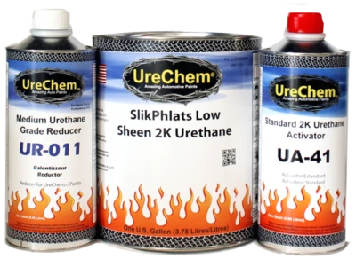 Kit de pintura de coche de una sola etapa de poliuretano blanco mate Foto 1 de 2