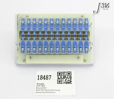 18487 SMC 24-SLOT Manifold Assy V114-5FU-X17 - Bild 1 von 4