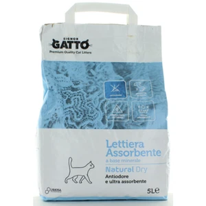 Lettiera Sabbia Gatti Natural Dry Anti odore e ultra assorbente da 5, 10, 20 kg. - Zdjęcie 1 z 4