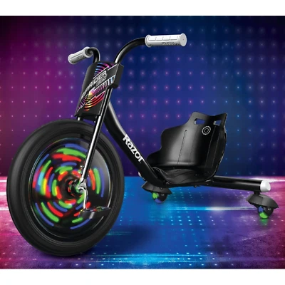 Rip Rider 360 Razor Lightshow Tricycle for Kids Automatic Motion LED Lights NEW - Image 1 of 4