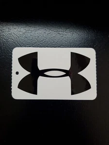 "Original Under Armour 3" Calcomanía Etiqueta UA Deportes Patineta Deportes al aire libre - Imagen 1 de 2
