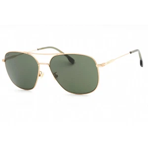 Hugo Boss BOSS 1557/O/F/S 0AOZ QT Matte Gold / Green Designer Men's Sunglasses - Picture 1 of 3