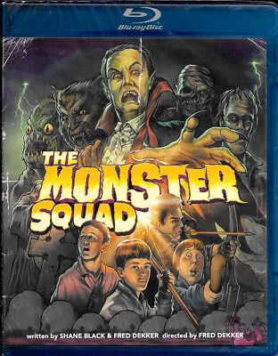THE MONSTER SQUAD - 1987 Comedy Dracula Frankenstein, Mummy, Wolfman NEW BLU RAY - image 1 of 2