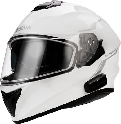 Casco de moto SENA Outforce blanco Foto 1 de 4