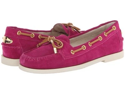 Nuevo MICHAEL Michael Kors Para Mujer Blair Sin usar, en caja Fucsia Deportivo Gamuza Sin cordones Talla 7 Foto 1 de 4