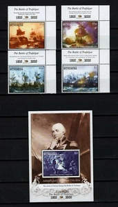 MICRONESIA, SCOTT # 641-645, SET OF MNH MINI SHEET & STAMPS BATTLE OF TRAFALGAR - Picture 1 of 1