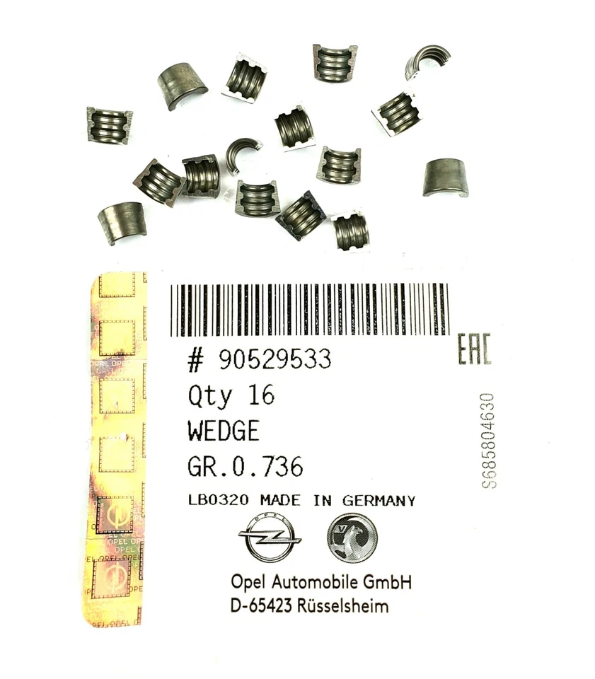 16x Originale Opel Semi-Asse Astra, Corsa, Vectra, Zafira, Insignia - - Immagine 1 di 3