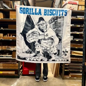 Gorilla Biscuits EP Cover Huge 4' Poster Banner! Artwork from Vinyl Record! NEW! - Picture 1 of 1