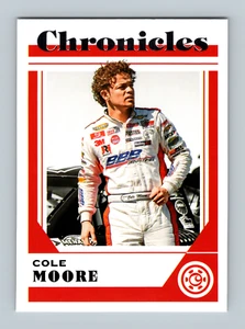 2023 Panini Chronicles Racing NASCAR No. 15 Chronicles Cole Moore - Picture 1 of 2