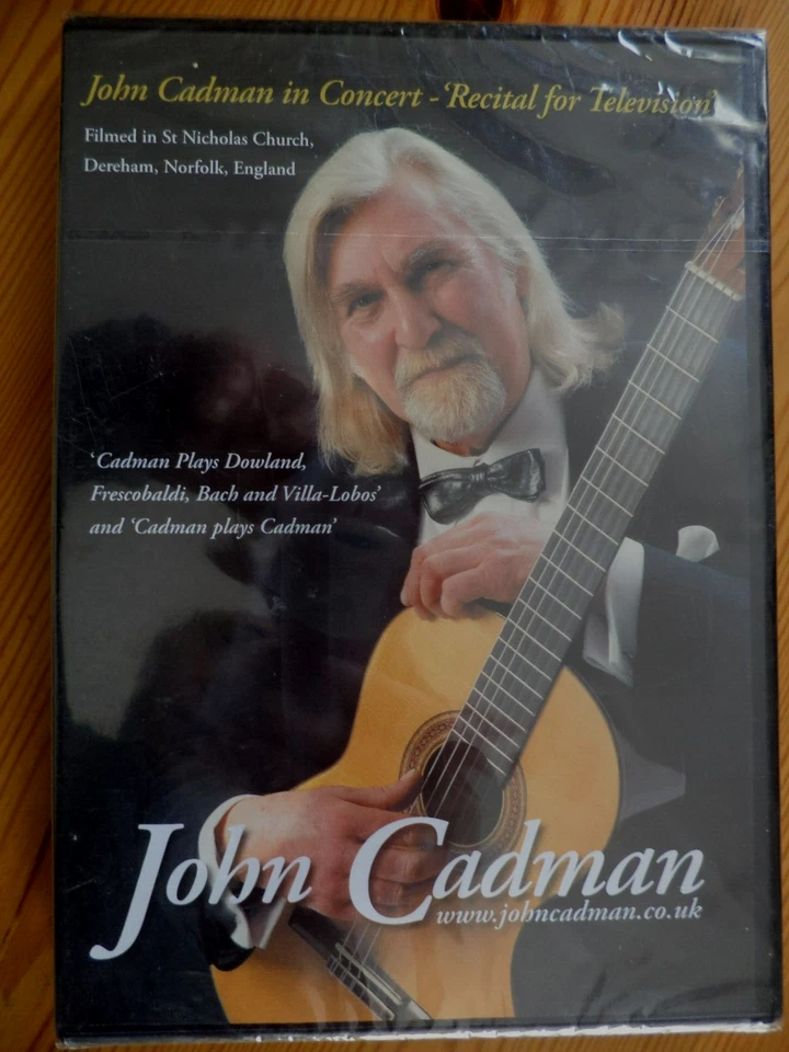 John Cadman in Concert - 'Recital for Television' [DVD new sealed] -UK.FREE POST - Image 1 of 2