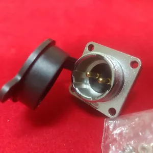 Connettore elettronico A-SLS-202-RM maschio presa quadrata 2 pin - Foto 1 di 3