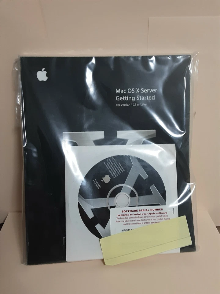 Mac OS X Server Getting Started UNLIMITED CLIENTS For Version 10.3 or Later  - Image 1 of 1