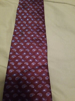 Corbata para hombre joven adolescente Canterbury púrpura con diseño Foto 1 de 2