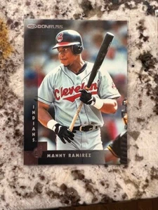 1997 DONRUSS MLB CARD CLEVELAND INDIANS MANNY RAMIREZ #11 - Picture 1 of 1