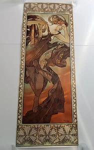 Alfonse Mucha "Nachtstern" Lithographie Athena Reproduktionen LTD London 1973 - Bild 1 von 11