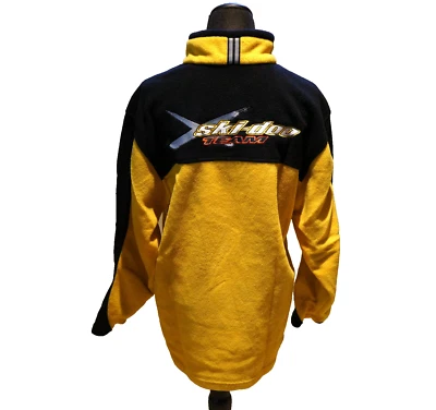 Chaqueta Pullover Vintage Ski-Doo X-Team 1/4 Cremallera Bordada Polar - Pequeña Foto 1 de 4