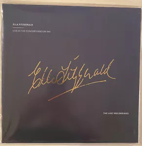 ELLA FITZGERALD Live Concertgebouw 1961 Lou Levy Herb Ellis 180 gram NEW 2 x LP - Picture 1 of 2