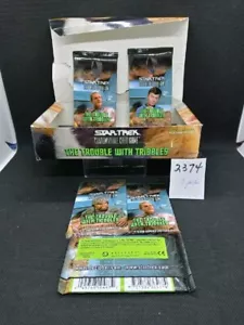 Star Trek The Trouble With Tribbles Edición Limitada Booster Pack (1) ¡Solo paquete! - Imagen 1 de 2