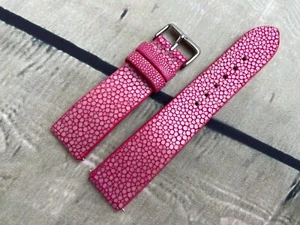 Pink Stingray Watch Strap Band 14mm 16mm 18mm 19mm 20mm 21mm 22mm 24mm 26mm - Picture 1 of 11