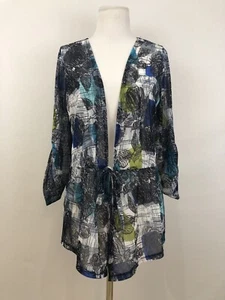 Harmony Damenbluse/Top Größe Small mehrfarbig 3/4-Ärmel mit Knopfleiste zum Binden - Bild 1 von 10