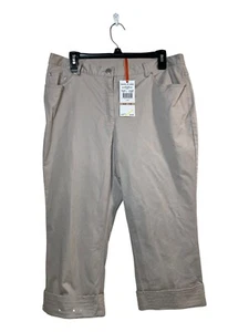 $54 Women's Hearts of Palm Mushroom Pull On Stretch Size 12 Sequined Cuffs - Picture 1 of 15