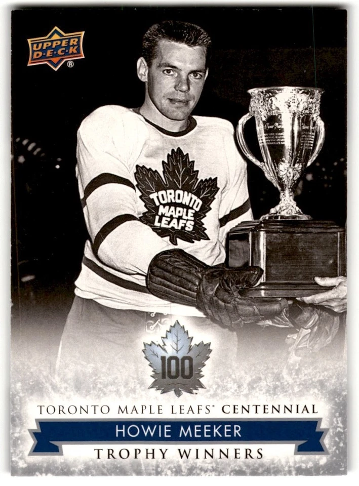 Howie Meeker 2017-18 Upper Deck Toronto Maple Leafs Centennial SP #113 - Image 1 of 2
