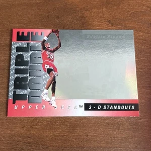 1993-94 Upper Deck Triple Double Scottie Pippen #TD3 HOF - Picture 1 of 2