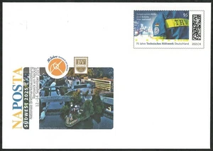 NAPOSTA SUROESTE Remseck 2025 - THW - Sobre conmemorativo - 95 céntimos - MNH. - Imagen 1 de 1