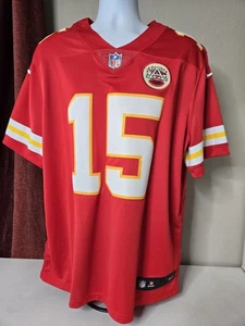 Maglia Patrick Mahomes adulto taglia XL Nike Dri-Fit Kansas City Chiefs NFL rossa - Foto 1 di 16