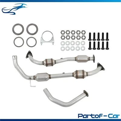 左右套装催化转换器适用于丰田苔原 SR5 5.7L 2007 2008 2009 — 第 1/4 张图片