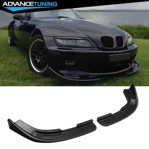 Fits Most Cars Type 6 Quicklip 2PCS Front Lip Bumper Side Splitters Protector PU - Picture 1 of 8