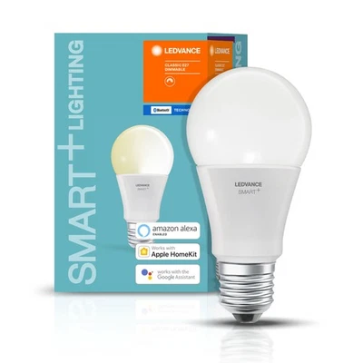 Ledvance LED Smart+ Birne 9W = 60W E27 matt warmweiß Dimmbar Apple Bluetooth - Bild 1 von 4