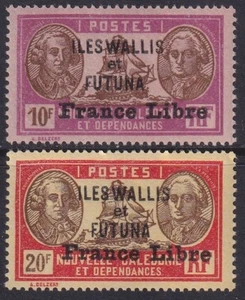 WALLIS & FATUNA Sc  125-6 MNH HIGH VALUES in SET of 33 (PLUS ADD'L 26 in SERIES) - Picture 1 of 4