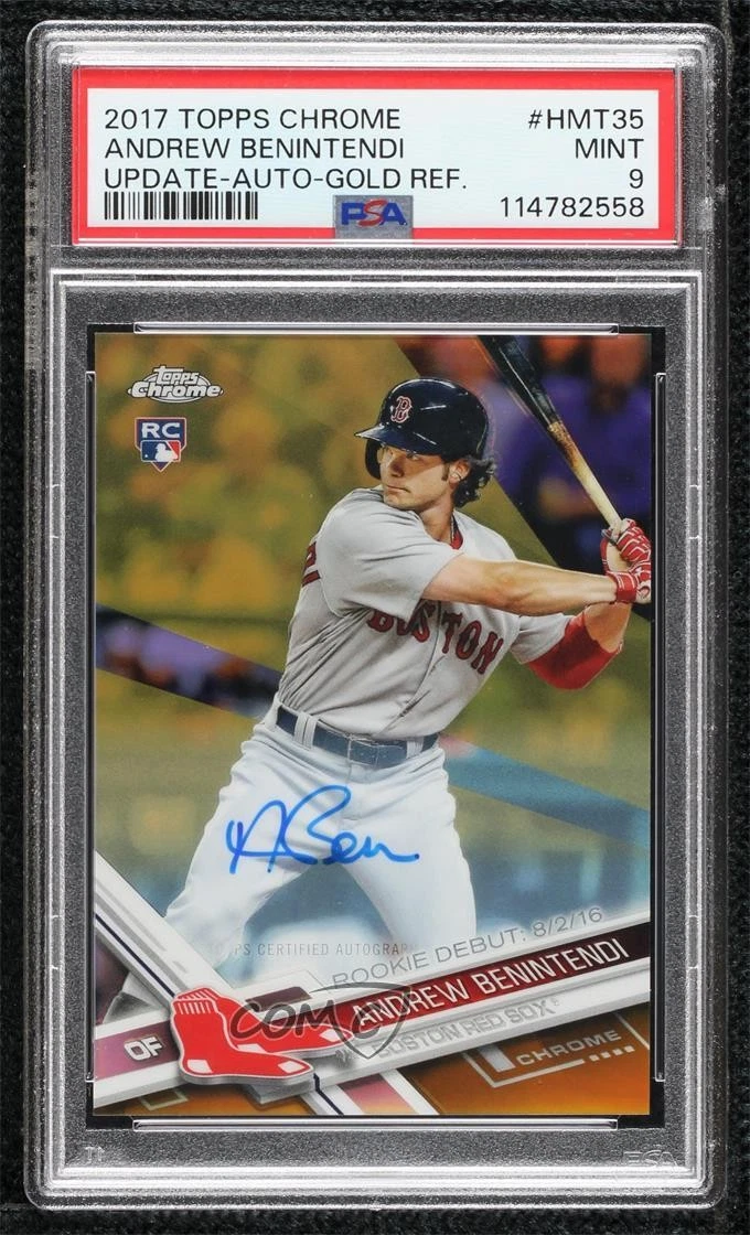 Andrew Benintendi Autograph Baseball Cards for sale | eBay